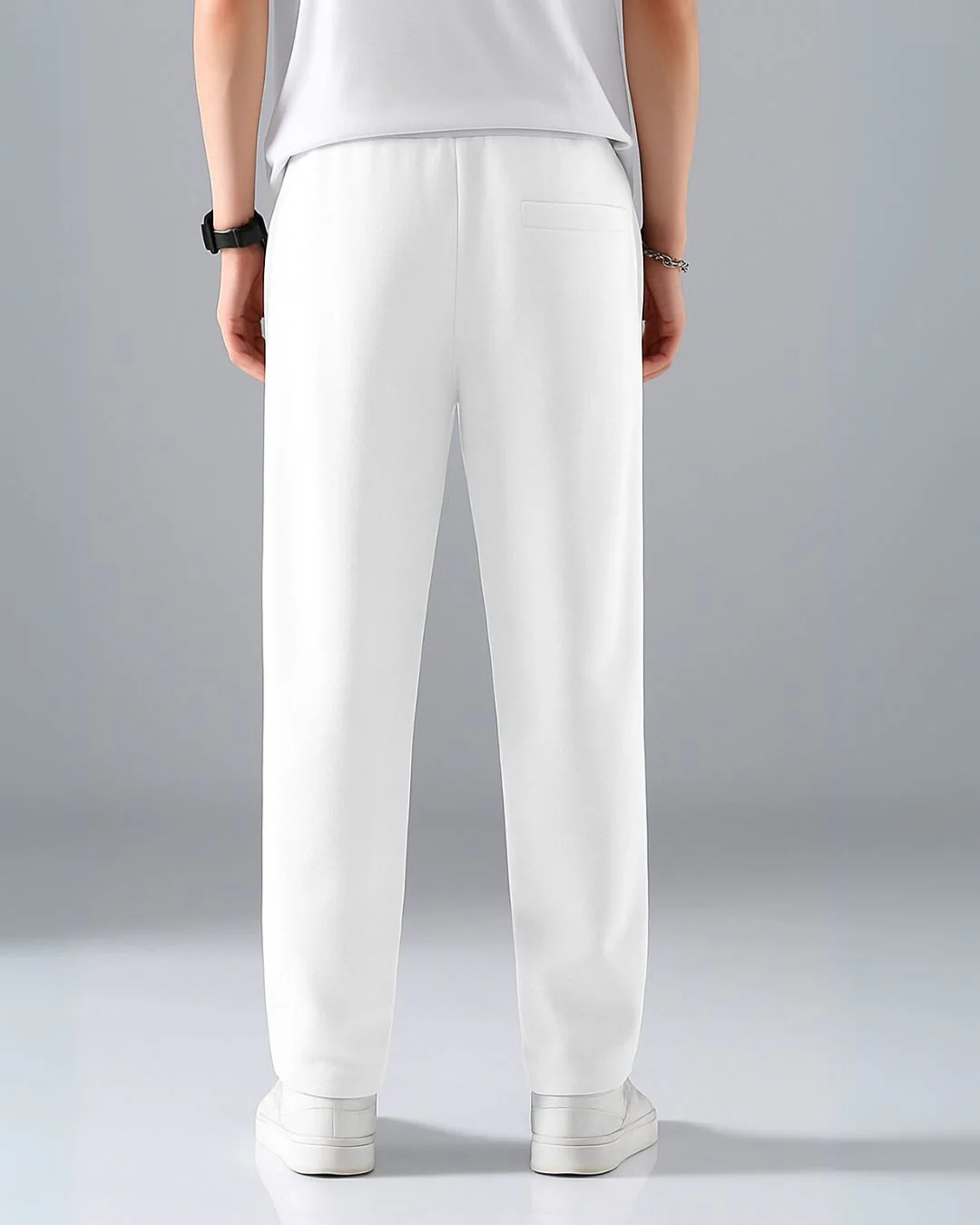 MEN'S FROST FIT WHITE COTTON PANT