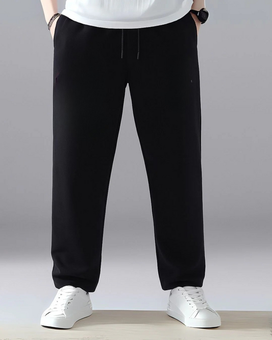 MEN'S MIDNIGHT BLACK COTTON PANT